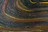 Polished Tiger Iron Stromatolite - ( Billion Years) #69779-1
